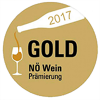 Button der Goldprämierung Niederösterreich Wein