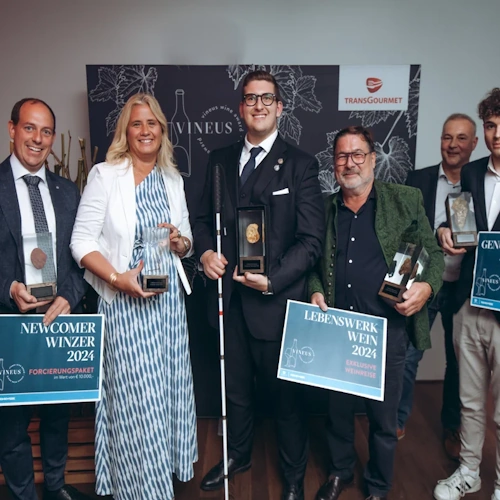 VINEUS Wine Award 2024 Newcomer Winzer